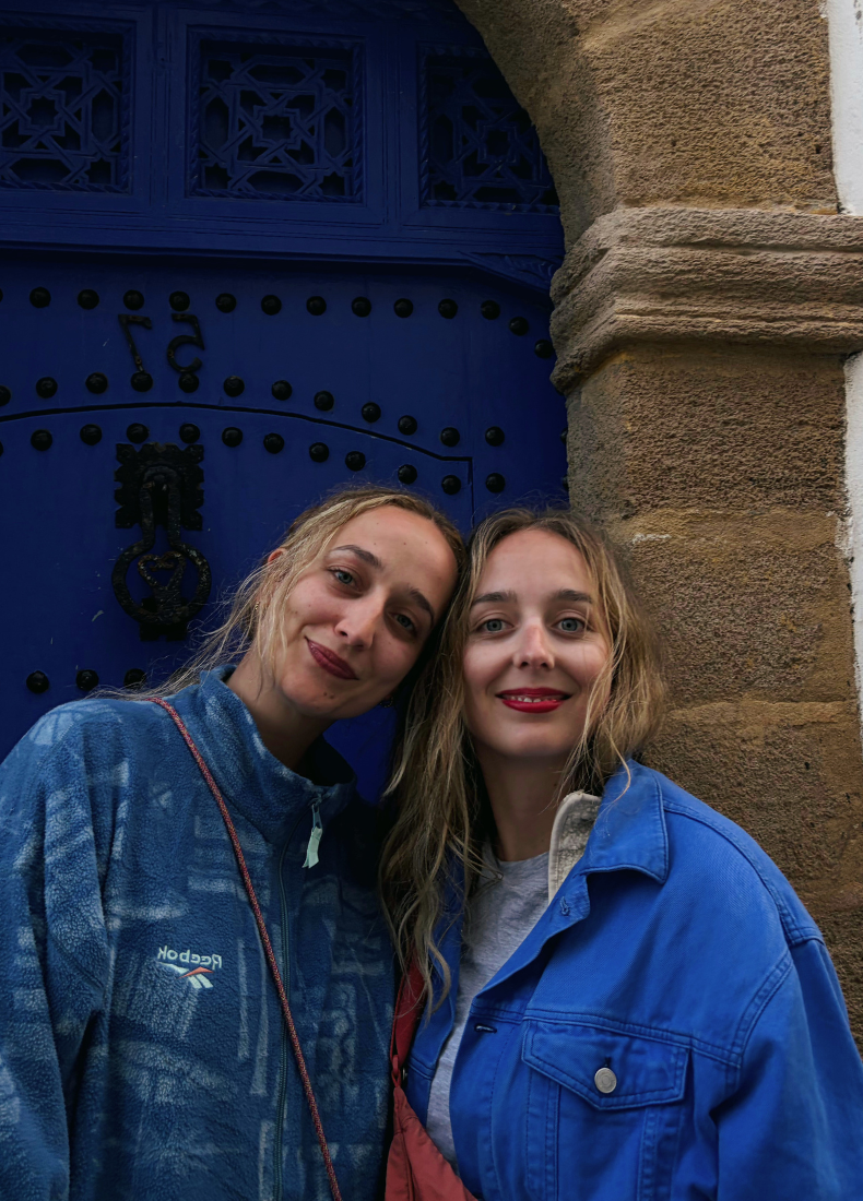 Portrait de Clementine et Clarisse Lamalle